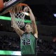 Jan 10, 2016; Memphis, TN, USA; Boston Celtics forward David Lee (42) dunks the ball against the Memphis Grizzlies during the first half at FedExForum. Mandatory Credit: Justin Ford-USA TODAY Sports