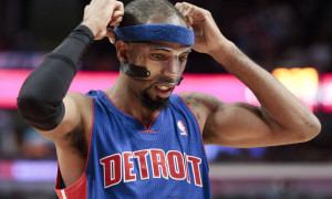 30 October 2010: Detroit Pistons Richard Hamilton is seen during the Chicago Bulls 101-91 victory over the Detroit Pistons at the United Center, in Chicago, Illinois, USA.