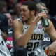 January 30, 2016: Purdue Boilermakers center A.J. Hammons (20) laughs on the bench during the NCAA basketball game between the Purdue Boilermakers and Nebraska Cornhuskers at Mackey Arena in West Lafayette, IN. (Photo by Zach Bolinger/Icon Sportswire)
