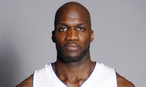 Sep 28, 2015; Detroit, MI, USA; Detroit Pistons center Joel Anthony (50) poses for a general headshot during media day at The Palace at Auburn Hills. Mandatory Credit: Raj Mehta-USA TODAY Sports