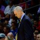 Dallas Mavericks head coach Rick Carlisle holds his head down again the Los Angeles Clippers in the first quarter during an NBA basketball game in Los Angeles, Calif., on Thursday, Oct. 29, 2015. (Photo by Keith Birmingham/ Pasadena Star-News/Zuma Press/Icon Sportswire)