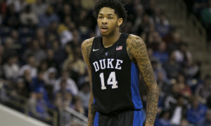 28 February 2016: Duke Blue Devils Forward Brandon Ingram (14) during the game between the Duke Blue Devils and Pittsburgh Panthers at the Petersen Events Center in Pittsburgh, Pa. (Photo by Mark Alberti/ Icon Sportswire)