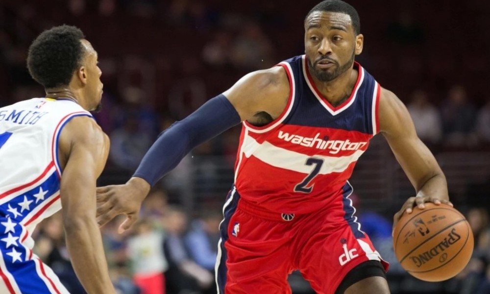John Wall tallied this fourth triple-double of the season Thursday but also had a season-high nine turnovers. (Bill Streicher-USA TODAY Sports)